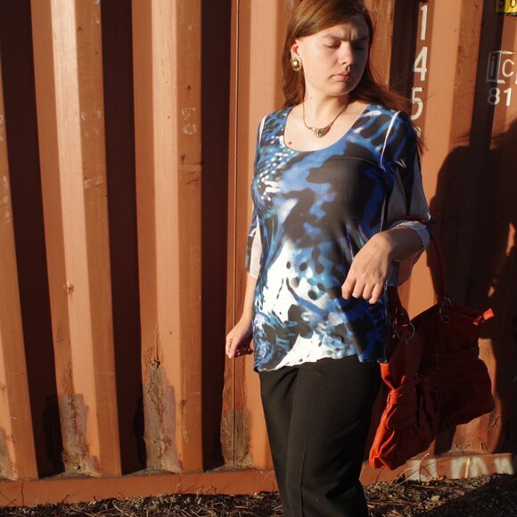 Women's Blouse By Pretty Women - Picture 10 of 13